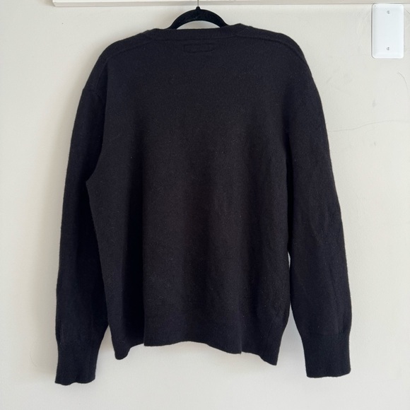 AllSaints Women’s Black Crewneck Knit Sweater - Picture 2 of 4